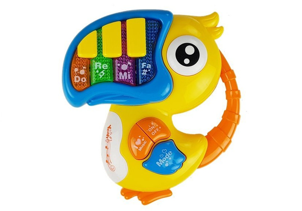 Piano and Guitar Battery Operated Parrot Fish