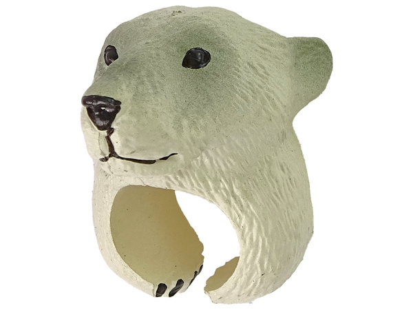 Handring Educational Animals Bear Weiß