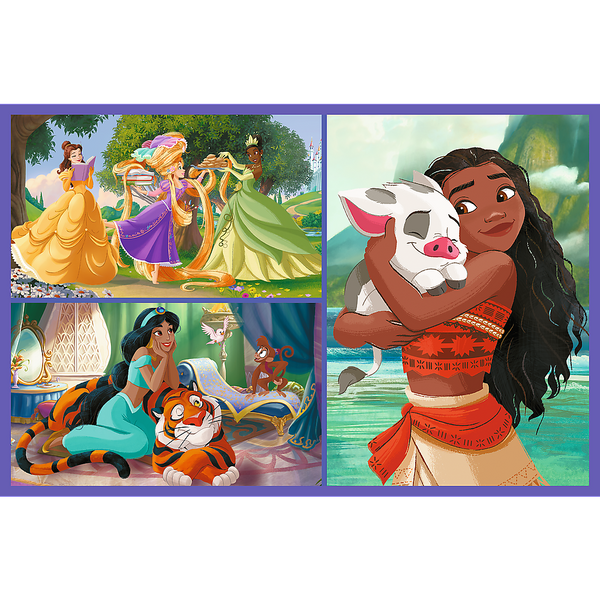 Puzzle - 2x70 - Märchentage - Disney Prinzessinnen 34440