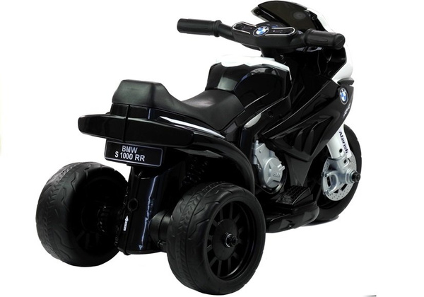 Kindermotorrad BMW 1000RR Schwarz Motorrad Elektromotorrad Fahrzeug