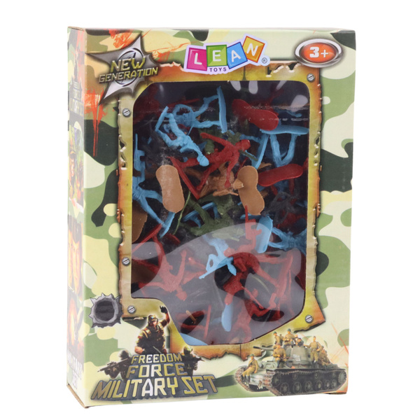 Großer Satz Militärsoldaten-Armeefiguren