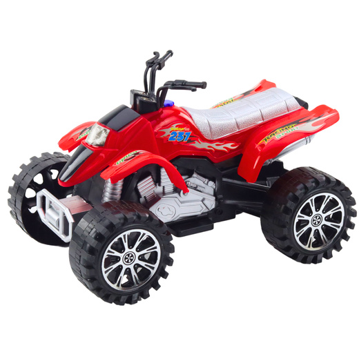 Offroad-Quad-angetriebene, rote Profilräder