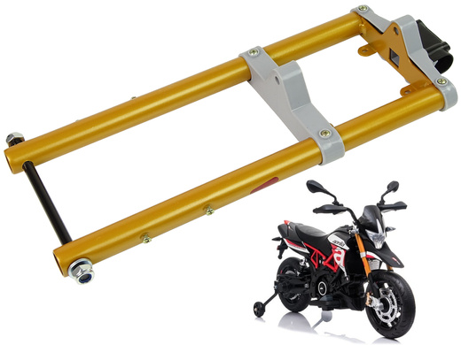 Front fork with axle for Aprilia A007 motorbike