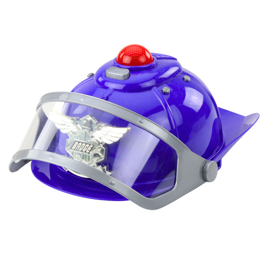 Polizei-Set für Kinder, Helm, Pistole, Handschellen, Zubehör, 9-tlg.