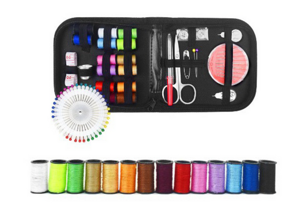 Mini Sewing Kit in Case Toolbox 29 pcs
