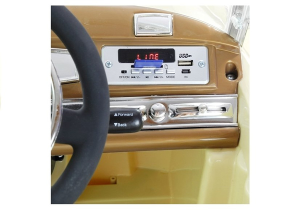 LS-618 Mercedes 300S Beige Painting - Electric Ride On Car