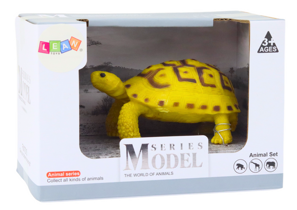 Sammelfigur Schildkröte Reptil Gelb Braun D
