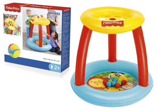 Aufblasbares Planschbecken mit Dach Fisher-Price Bestway 93541