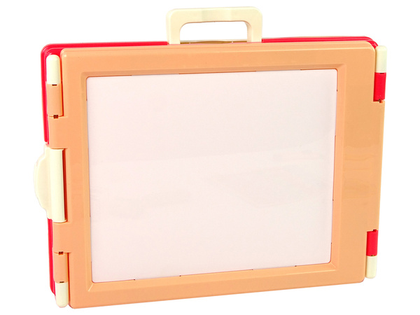 3-in-1 Double-sided game table Chinese Pink