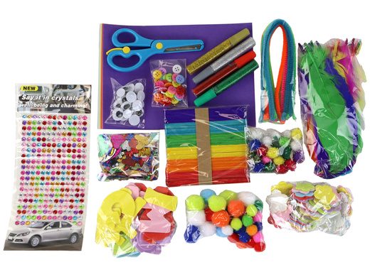 Creative Artistic Set in a DIY Jar