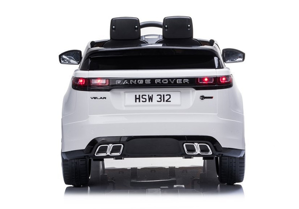 Elektro-Rutschauto Range Rover Weiß