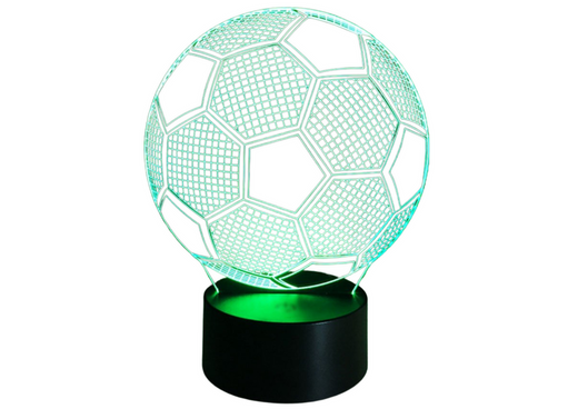 Drahtlose Lampenstatuette Kugel 3D-LED-Fernbedienung