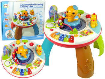 Interactive Educational Table Octopus Pianinko Sounds Lights