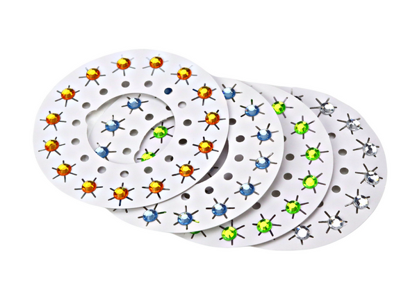 Funkelndes Diamant-Haarschmuck- und Zubehör-Set