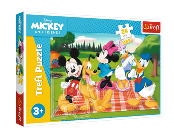 Puzzle – 24 Maxi – Meine Lieblingsmaus Micky – Disney Micky Maus & Freunde – Trefl 14380