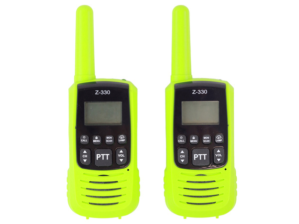 Walkie-Talkies Green, Range 3km, Communication Gadget