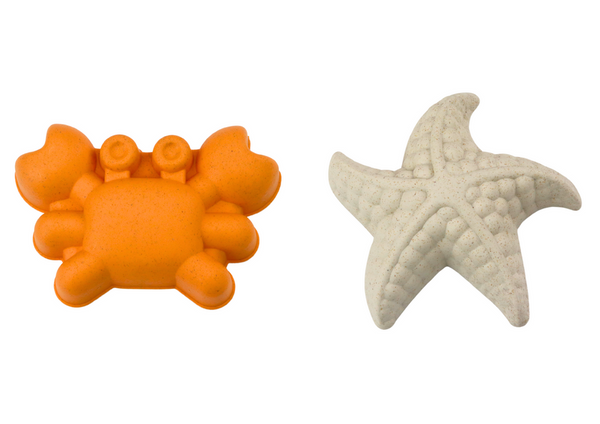 Sand Toy Set, Bucket, Grinder, Strainer, Pastel Molds