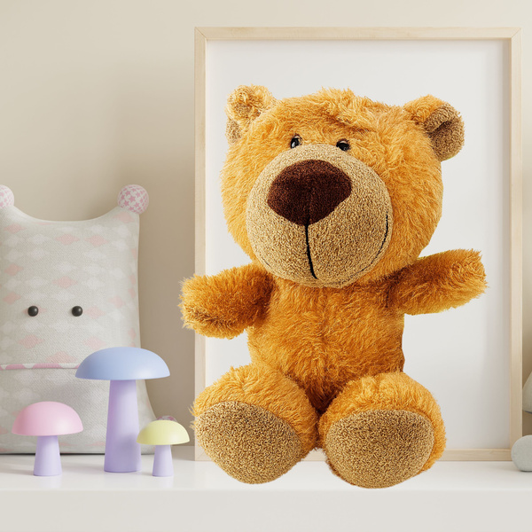 Plüschtier Teddybär mit Saugnapf Braun 23 x 12 cm