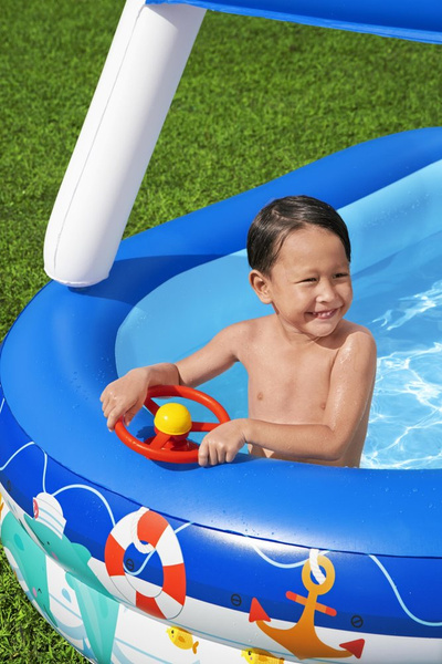 Inflatable Pool With Roof 213 x 155 x 132 cm Bestway 54370