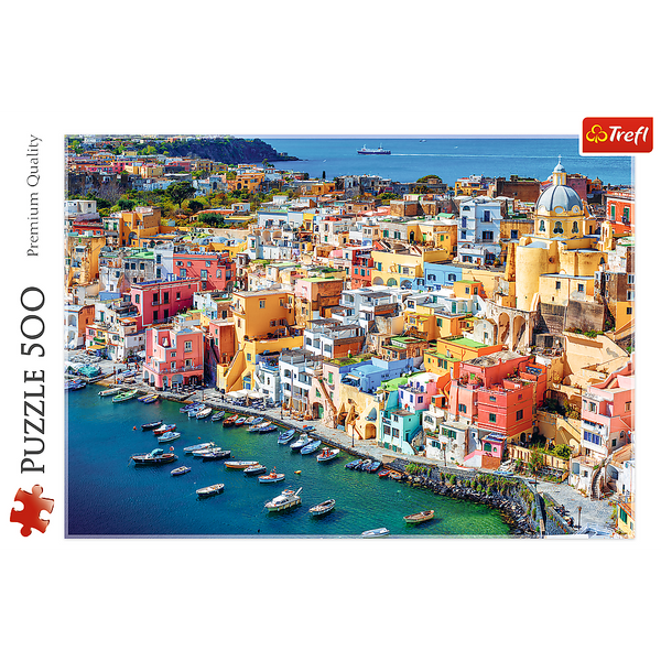 Puzzle - 500 - Procida, Kampanien, Italien Trefl 37477