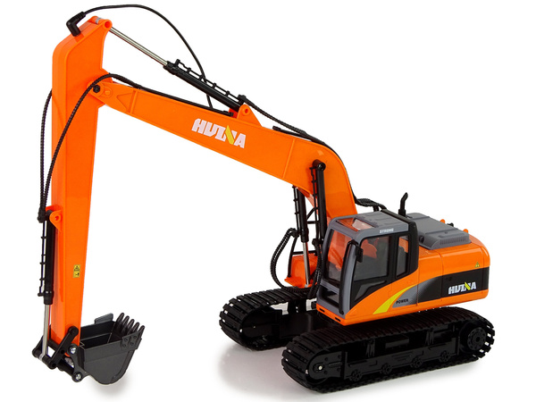 Professional crawler excavator remotely controlled 2.4GHz LED lights 15 functions