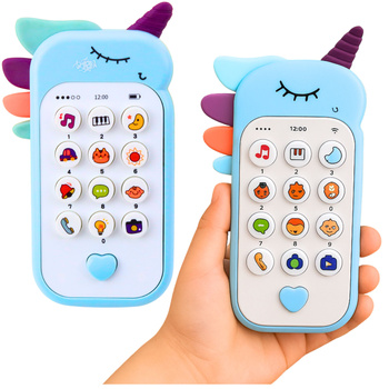 Lern-Telefon für Kinder: Lichter, Geräusche, Melodien, Blau