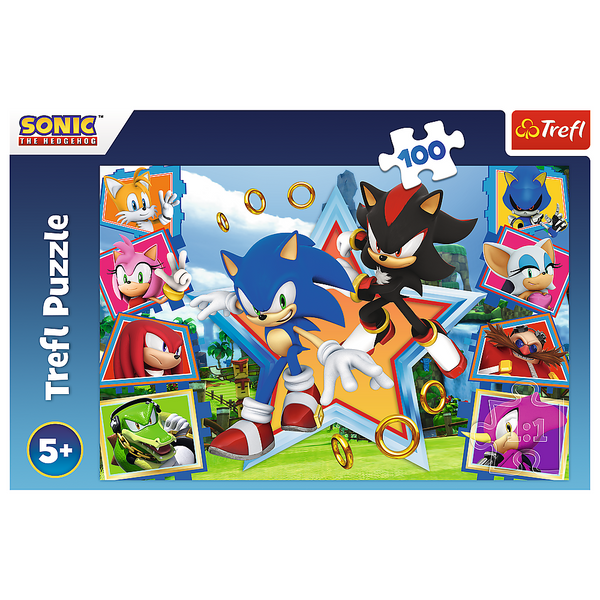 Puzzle - "100" - Meet Sonic Trefl 16465