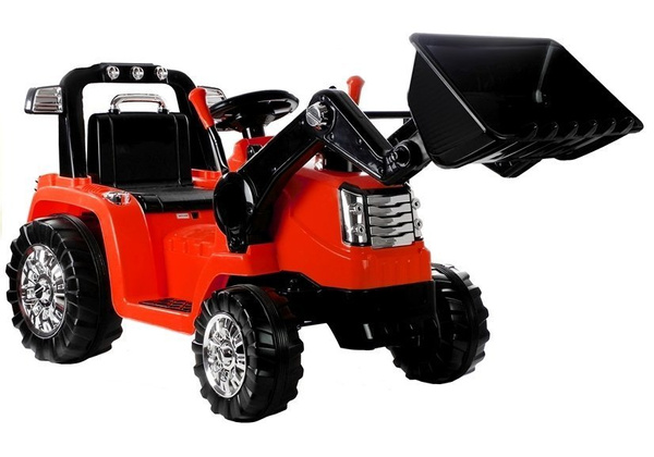 Elektroauto für Kinder Baggerlader Traktor Schlepper ZP1005 Rot 2.4G