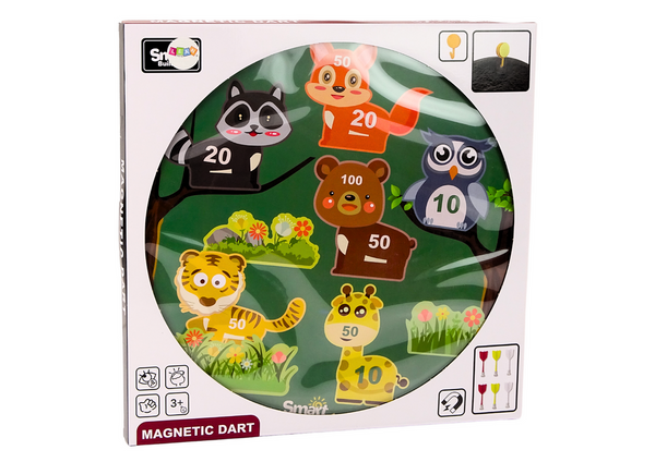 Magnetic Animals Green Arcade Darts Game