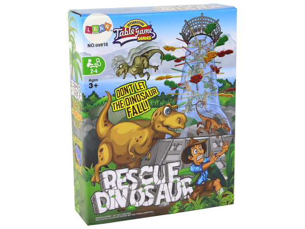 Familien-Arcade-Spiel Falling Dinosaurs Tower of Sticks