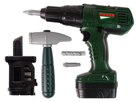 Zestaw Majsterkowicza w Walizce Wkrętarka Na Baterie Zielony 