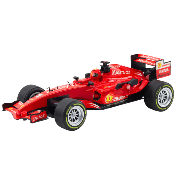 Ferngesteuertes RC Rennauto Lenkrad Lichter Sounds 1:12 Rot