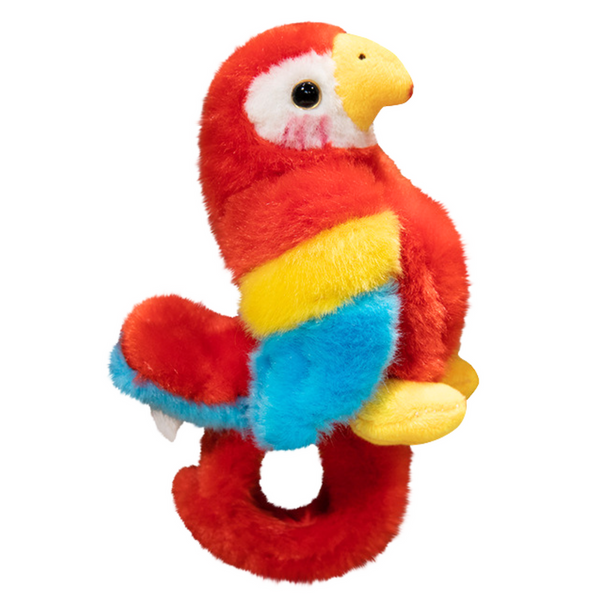 Plüsch Maskottchen Papagei Armband Armband Hand Rot