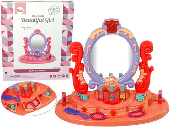 Make-up Dressing Table with Mirror Light Sound