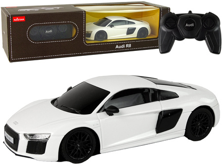 Auto R/C Audi R8 1:24 Rastar Weiß