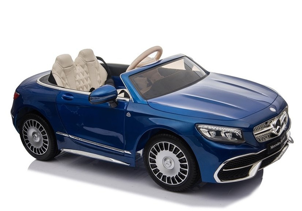Mercedes Maybach Electric Ride On Car - Blue Painted