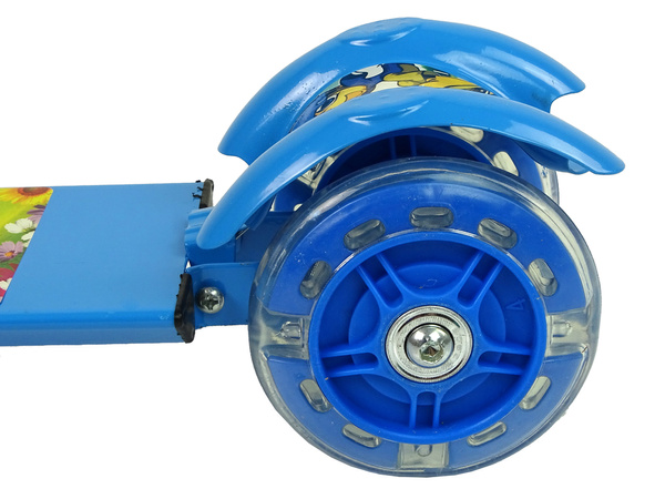 Dreirad Blau LED leuchtende Räder