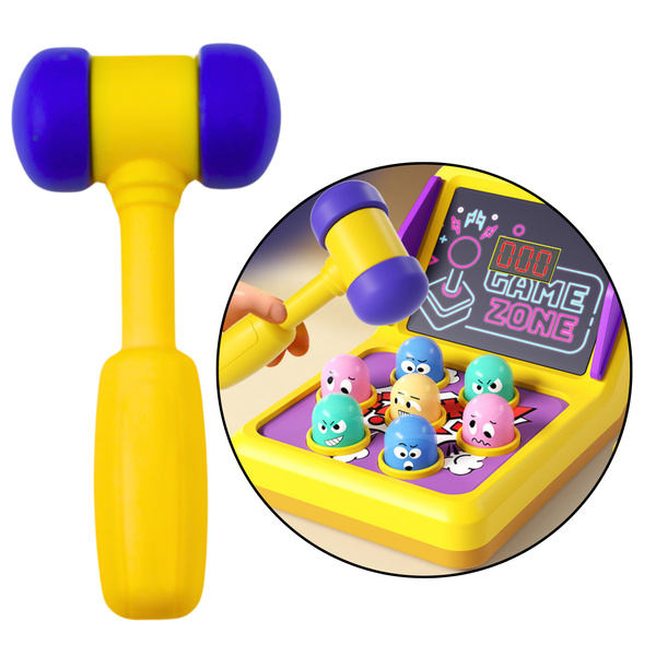 Whack A Mole Arcade Game Slot Machine With Hammer Lights Sounds