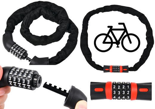 Blokada Zapięcie Na Rower Zamek Szyfrowy Kod Numeryczny 