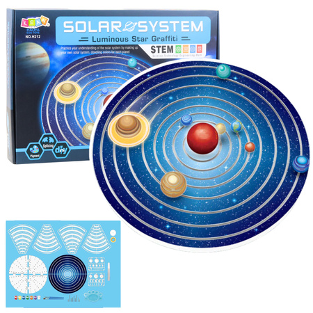 DIY Solar System Planets Plastic Educational Kit