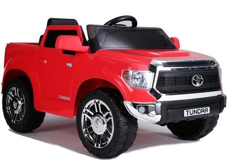 Electric Ride-On Car Toyota Tundra Red Painted