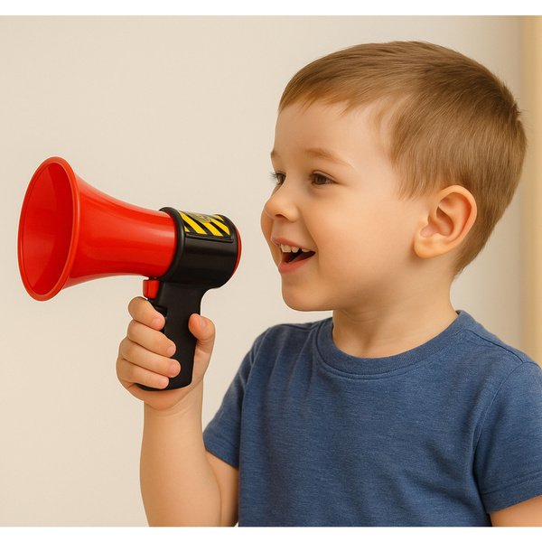 Interactive Firefighter Megaphone for Kids Sound Effects