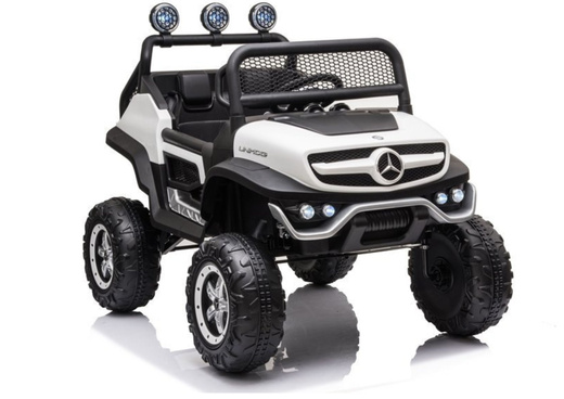 Electric Ride On Mercedes Unimog S White