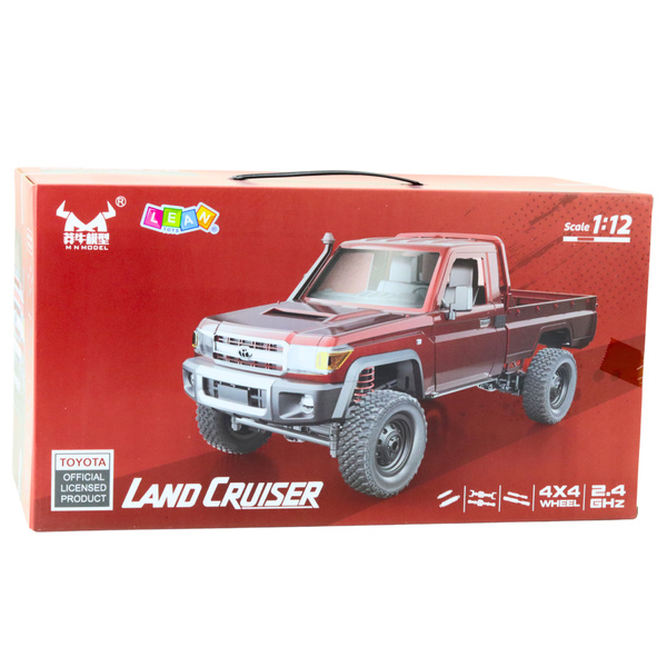 MN82 Ferngesteuerter Geländewagen RC 4x4 Antrieb Rot 1:12