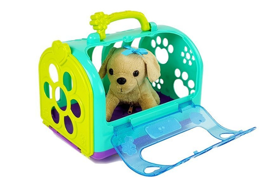 Tierarzt-Set mit Hund und Transporter