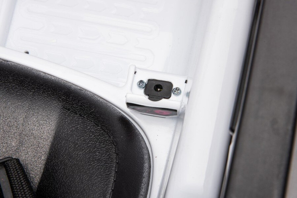 Audi Q7 Batterieauto, Weiß