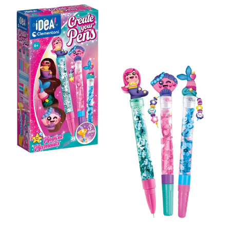 Idea Art Mini Factory Mermaid Pen Creators Clementoni 18159