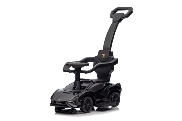 Lamborghini QLS-996T Ride-on With Pusher Black