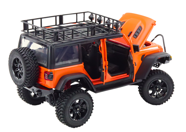 Remote Controlled Off-Road Vehicle RC 2.4G 4x4 Drive Orange