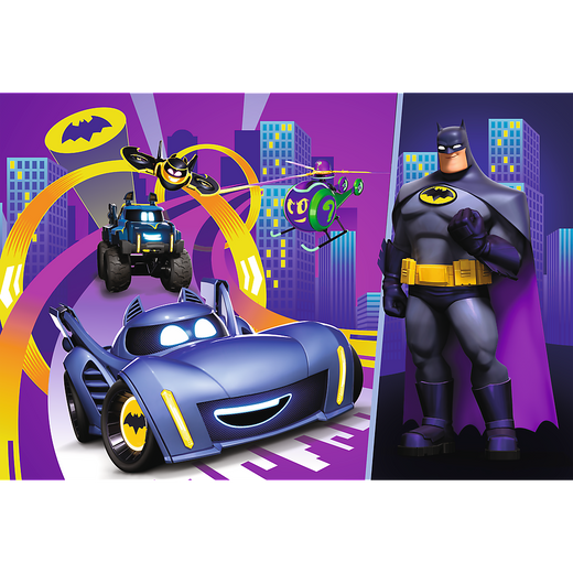 Puzzle - 60 - Batman und seine Fahrzeuge Trefl 17400